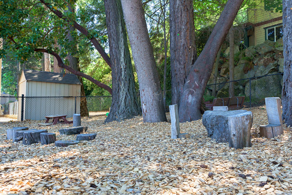 natural play equipment